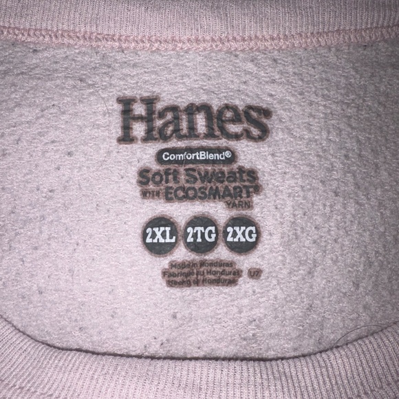 Vintage Pink HanesCrewneck Sweater - Picture 2 of 2